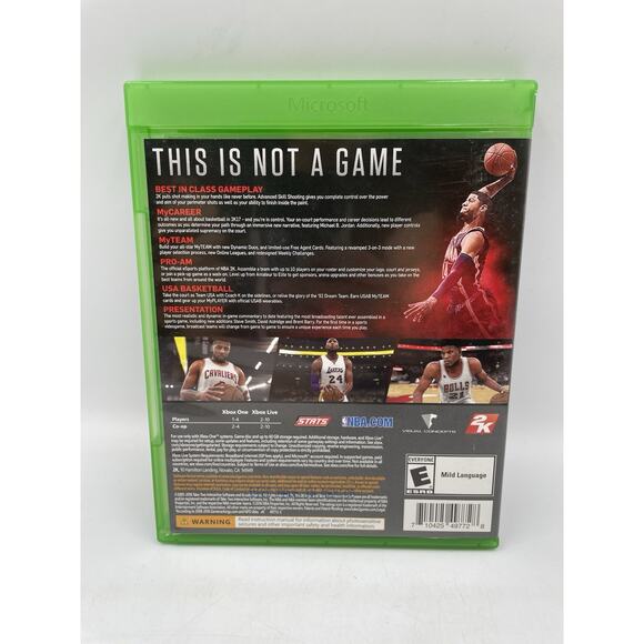 CIB (Tested) NBA 2K17 - Microsoft Xbox One - Picture 2 of 6